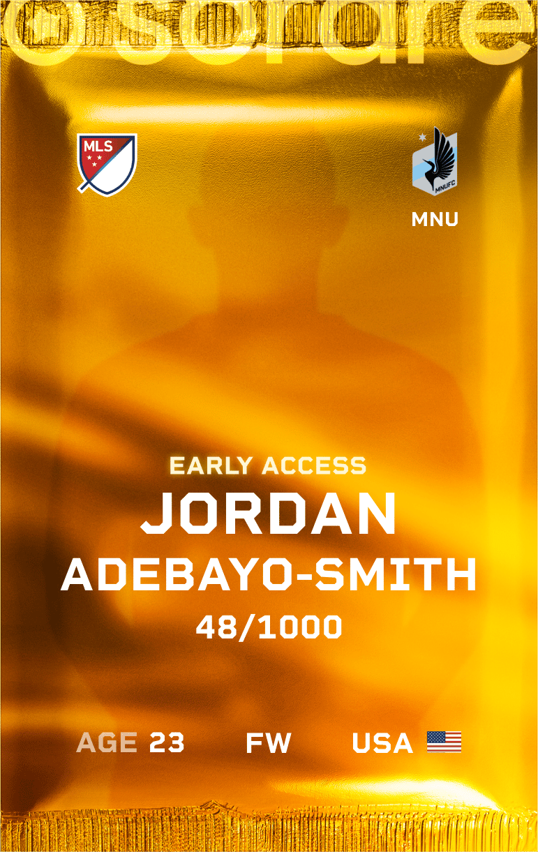 Jordan Adebayo-Smith 2025-26 • Limited 48/1000