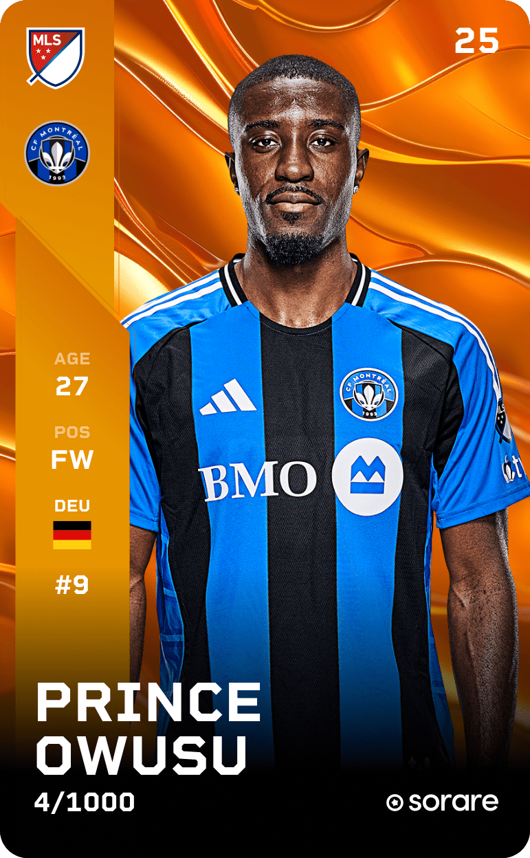 Prince Osei Owusu 2025-26 • Limited 4/1000