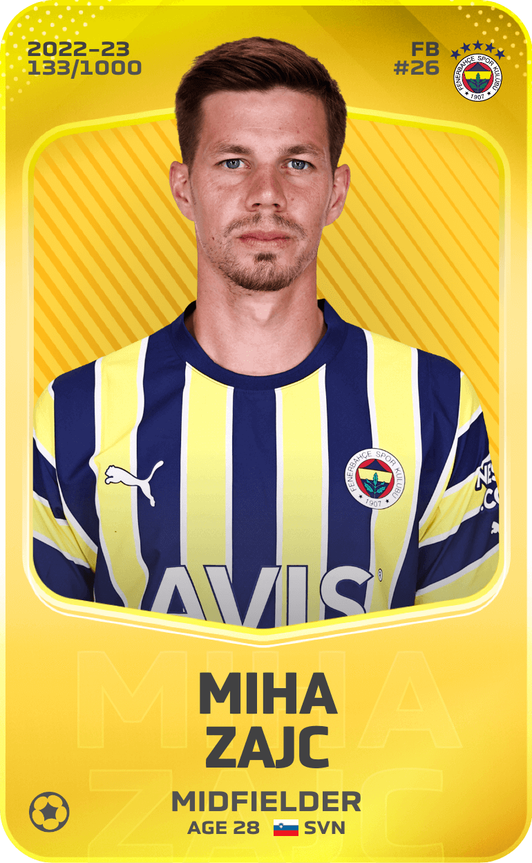 Miha Zajc 2022-23 • Limited 133/1000