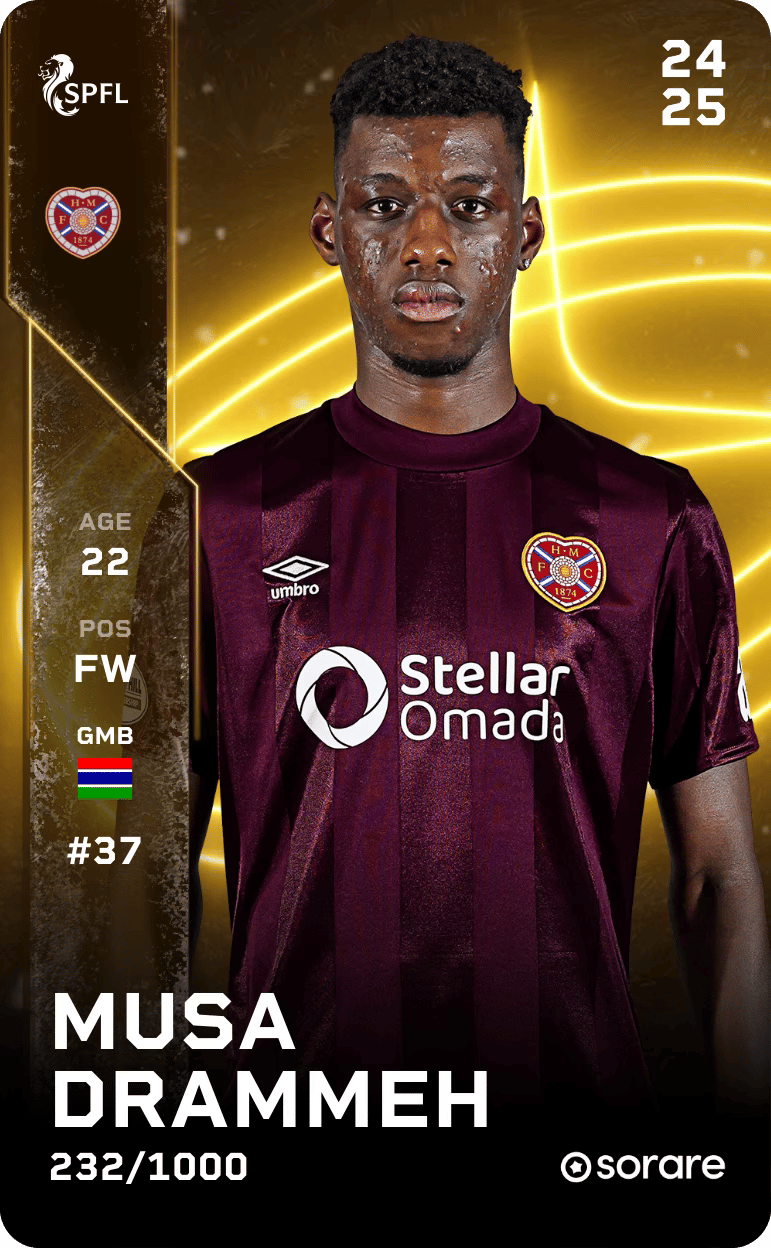Musa Drammeh 2024-25 • Limited 232/1000