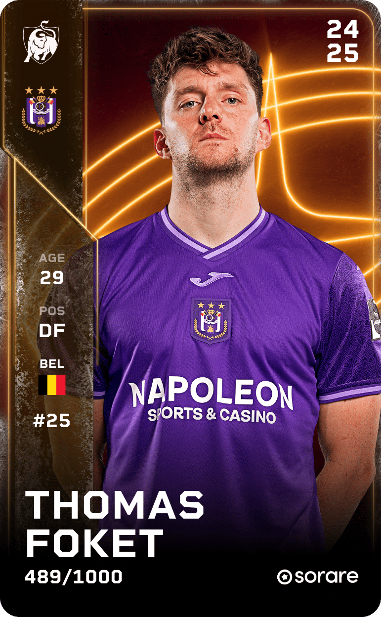 Thomas Foket 2024-25 • Limited 489/1000