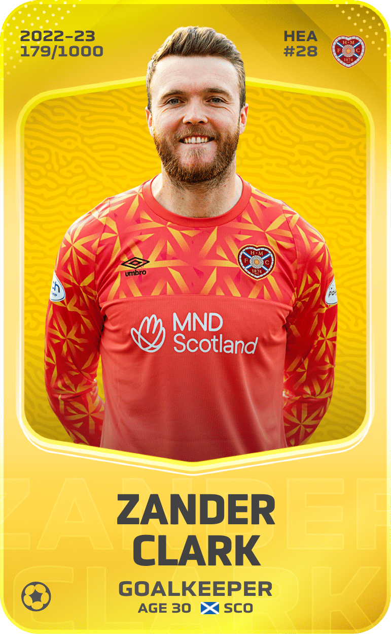 Zander Clark 2022-23 • Limited 179/1000