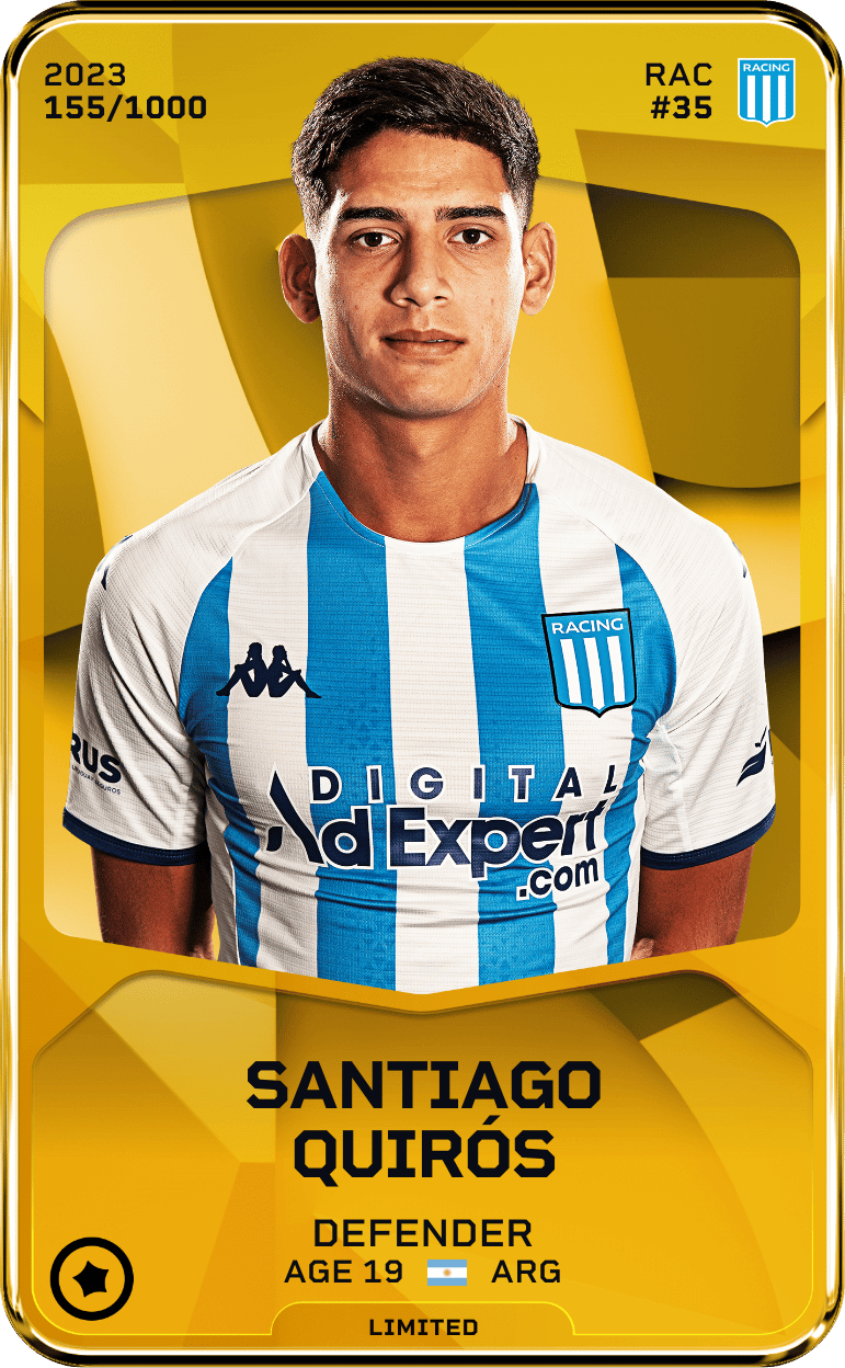 Santiago Quirós 2023-24 • Limited 155/1000