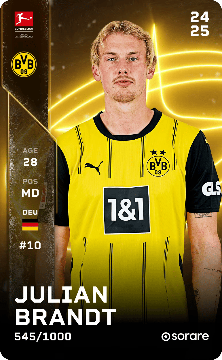 Julian Brandt 2024-25 • Limited 545/1000