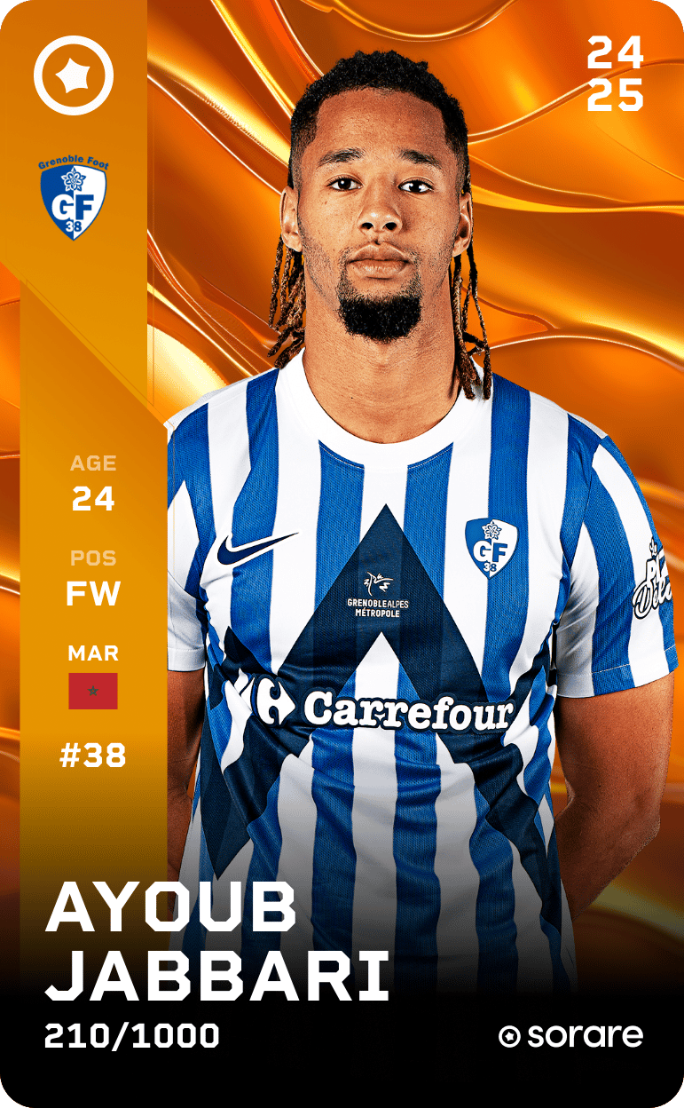 Ayoub Jabbari 2024-25 • Limited 210/1000