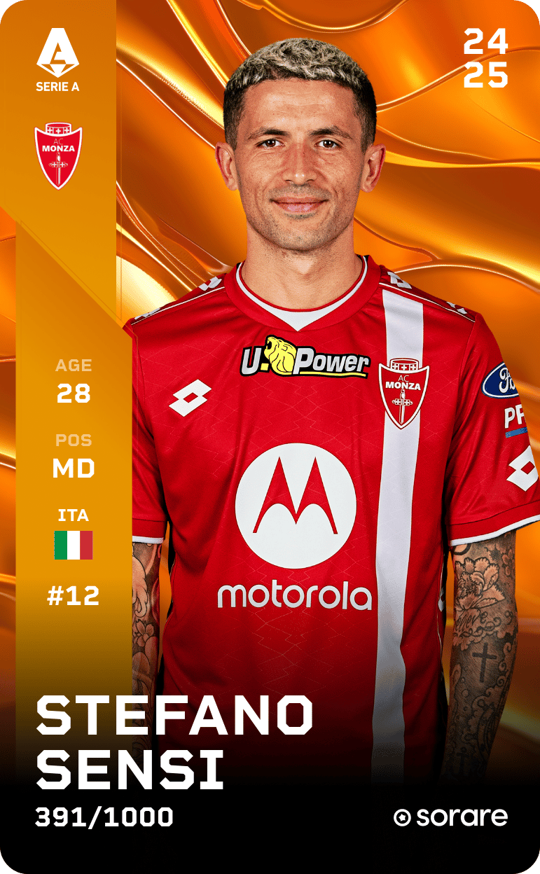 Stefano Sensi 2024-25 • Limited 391/1000