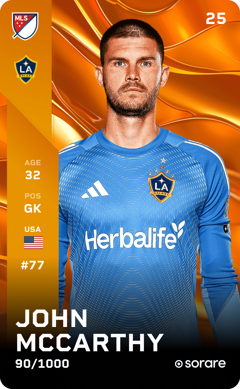 John McCarthy 2025-26 • Limited 90/1000