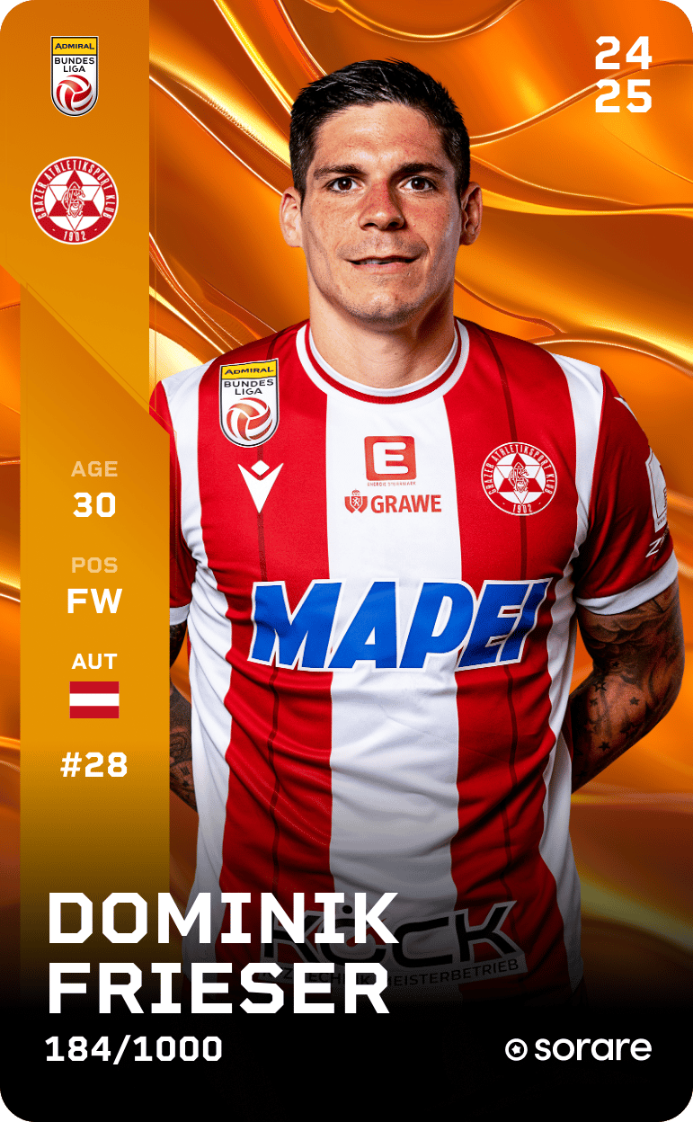 Dominik Frieser 2024-25 • Limited 184/1000
