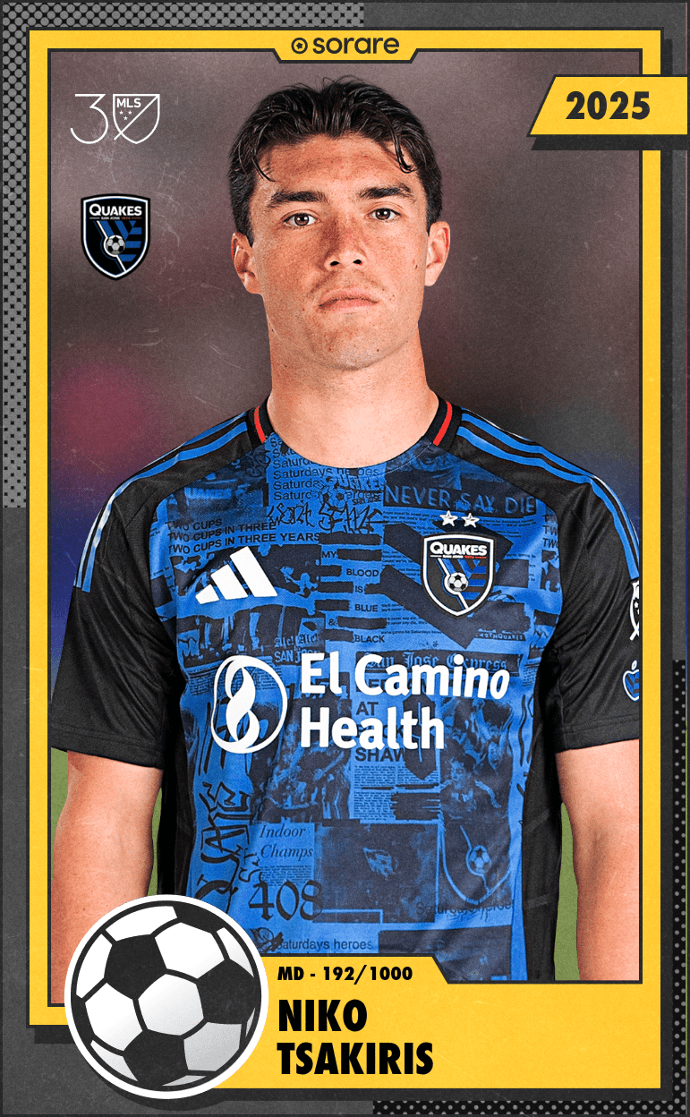 Niko Tsakiris 2025-26 • Limited 192/1000