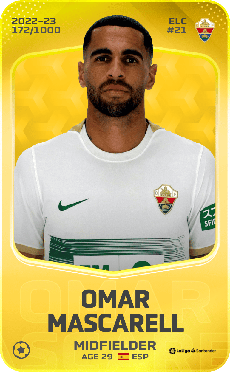 Omar Mascarell 2022-23 • Limited 172/1000