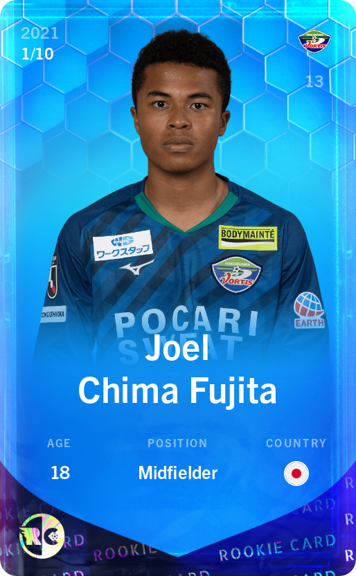 Sorare - Sorare Official - Joel Chima Fujita 2021-22 • Super Rare 1/10 - NFT # 53744888119125578677008749837242400254446052206279579708731111833574077600025