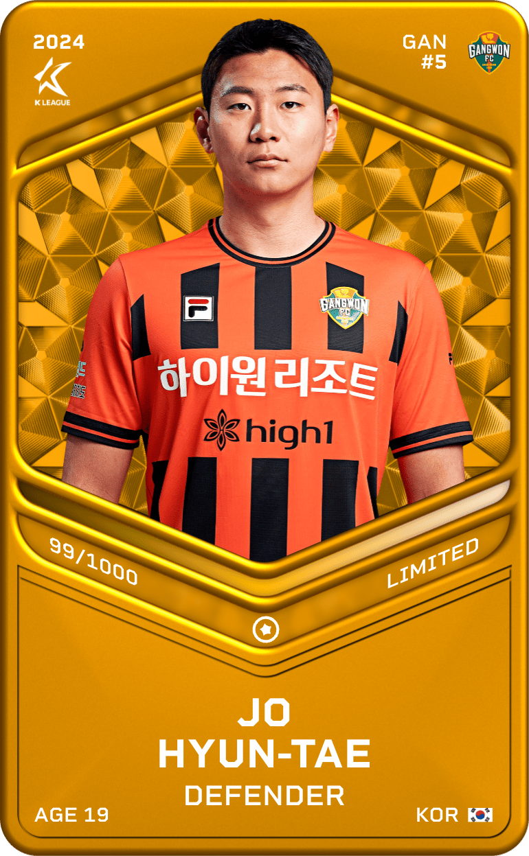 Jo Hyun-Tae 2024-25 • Limited 99/1000
