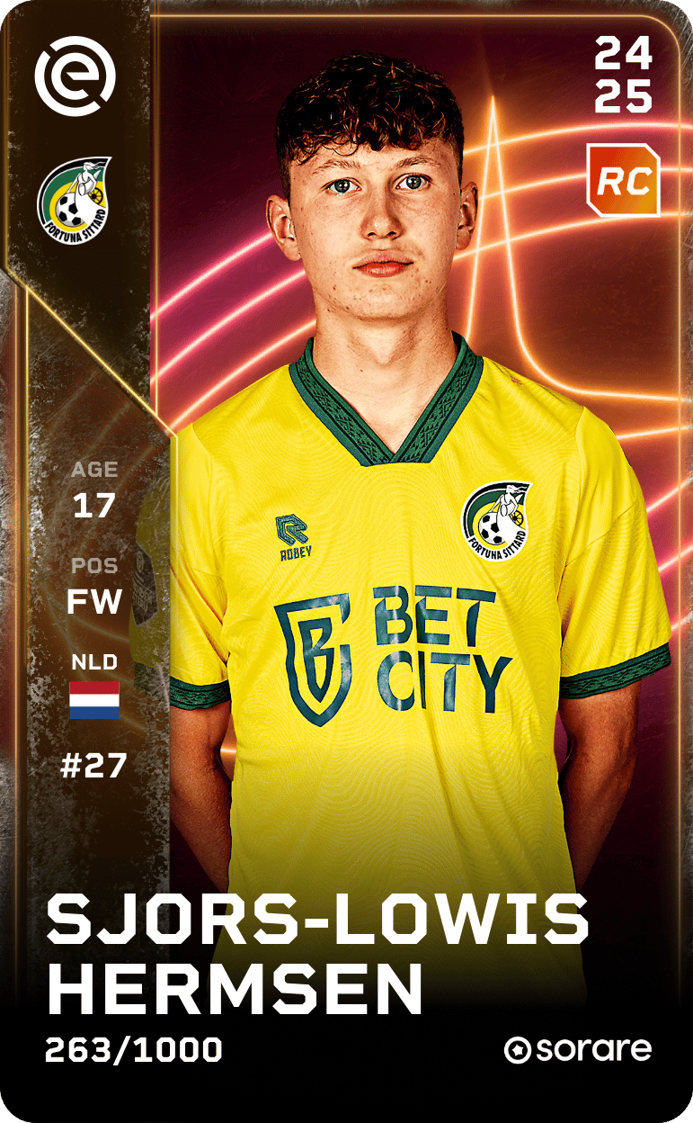 Sjors-Lowis Hermsen 2024-25 • Limited 263/1000