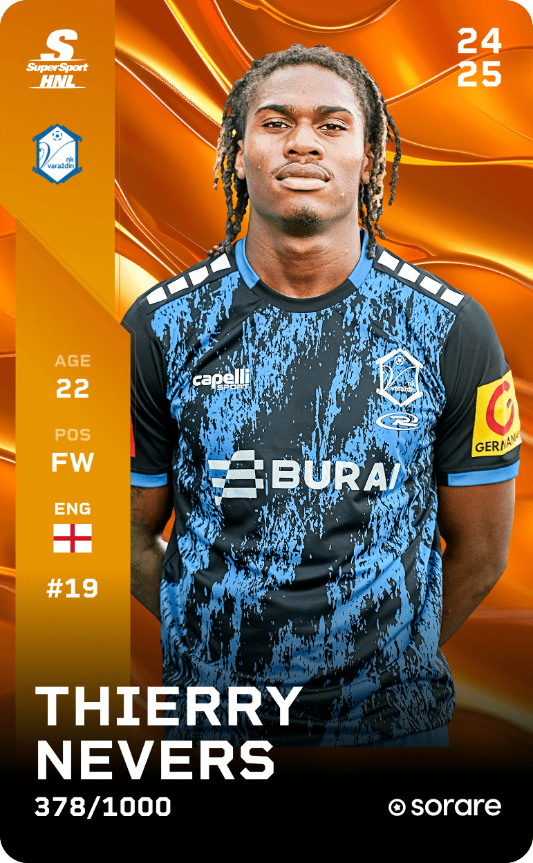Thierry Nevers 2024-25 • Limited 378/1000