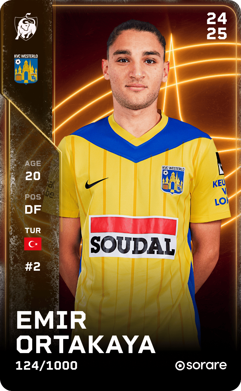 Emir Ortakaya 2024-25 • Limited 124/1000