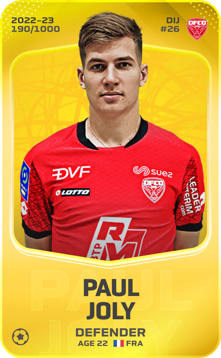 Paul Joly 2022-23 • Limited 190/1000