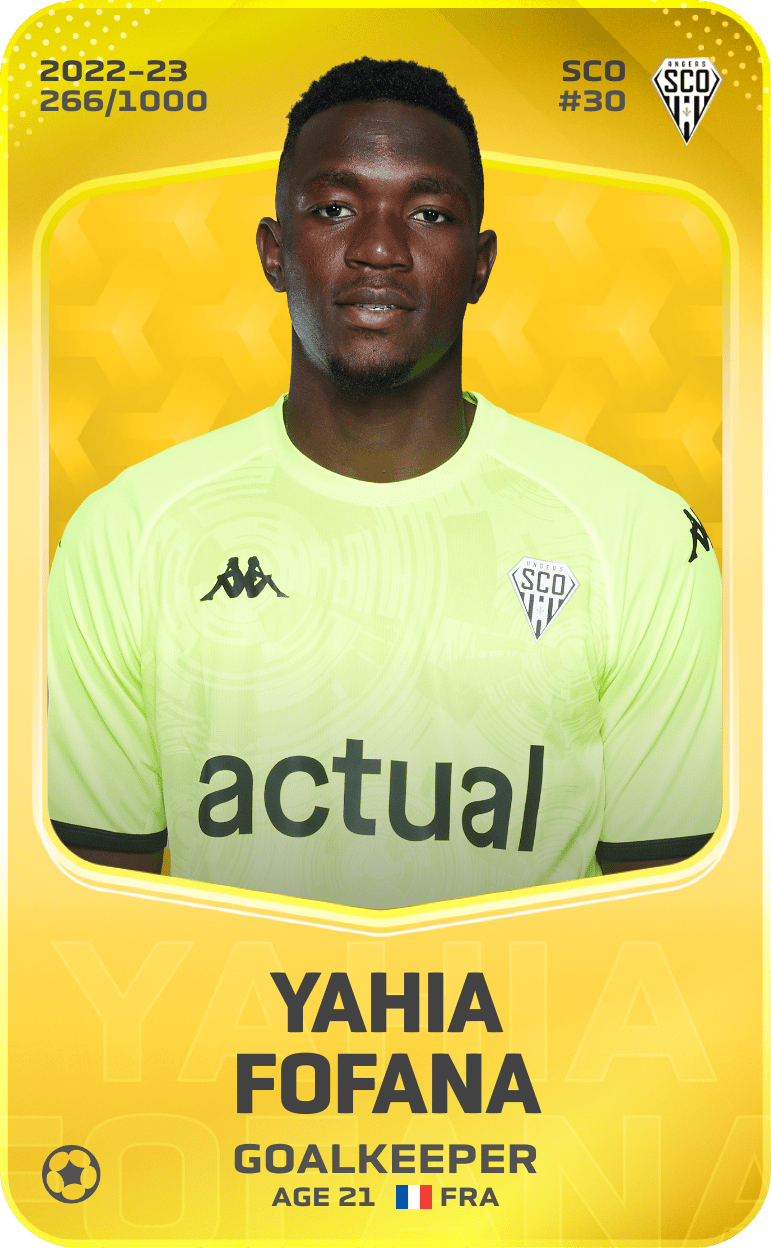 Yahia Fofana 2022-23 • Limited 266/1000