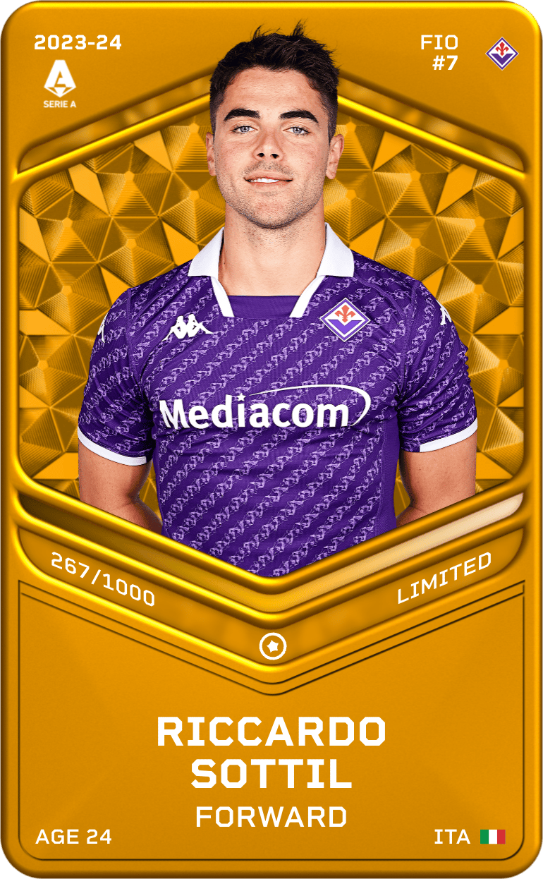 Riccardo Sottil 2023-24 • Limited 267/1000