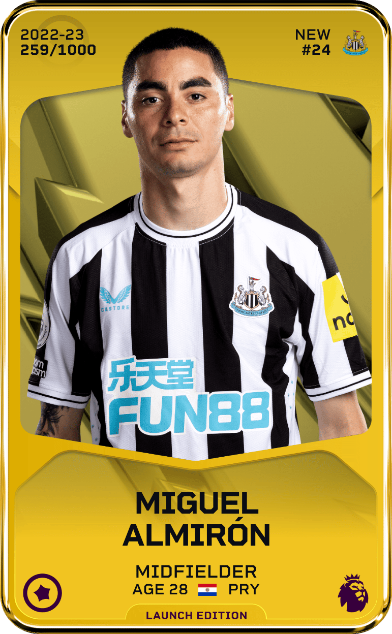 Miguel Almirón 2022-23 • Limited 259/1000