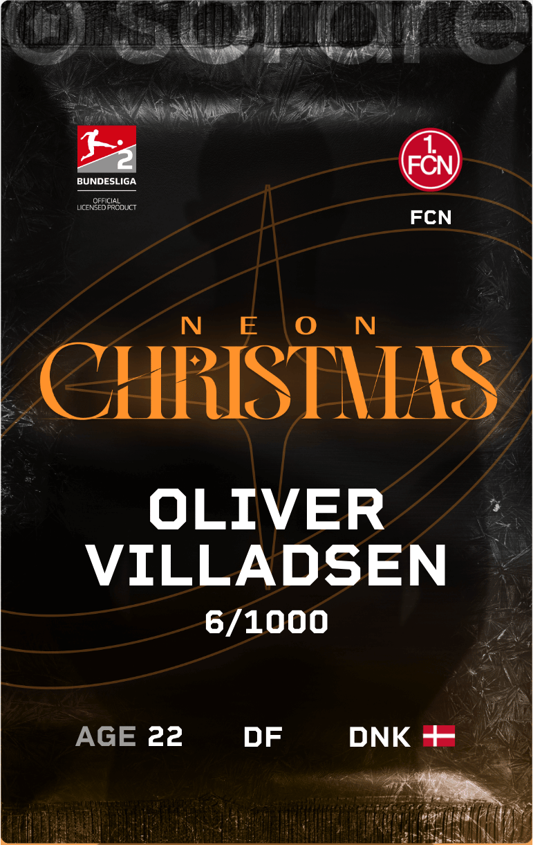 Oliver Villadsen 2024-25 • Limited 6/1000