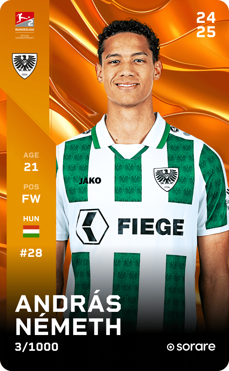 András Németh 2024-25 • Limited 3/1000