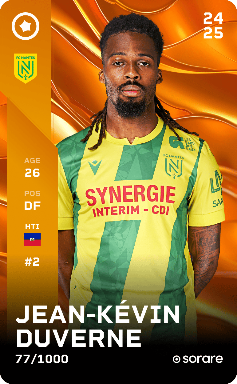Jean-Kévin Duverne 2024-25 • Limited 77/1000