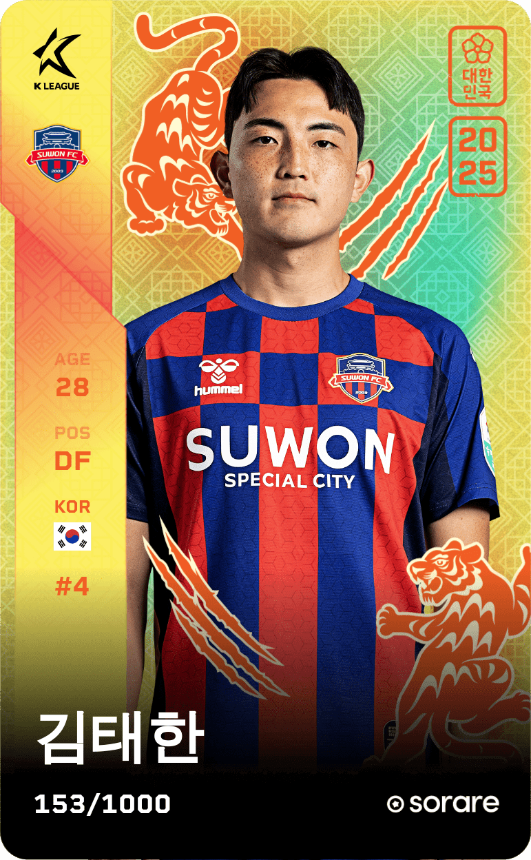 Kim Tae-Han 2025-26 • Limited 153/1000
