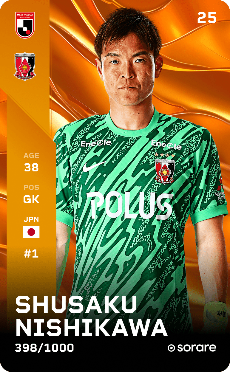 Shusaku Nishikawa 2025-26 • Limited 398/1000
