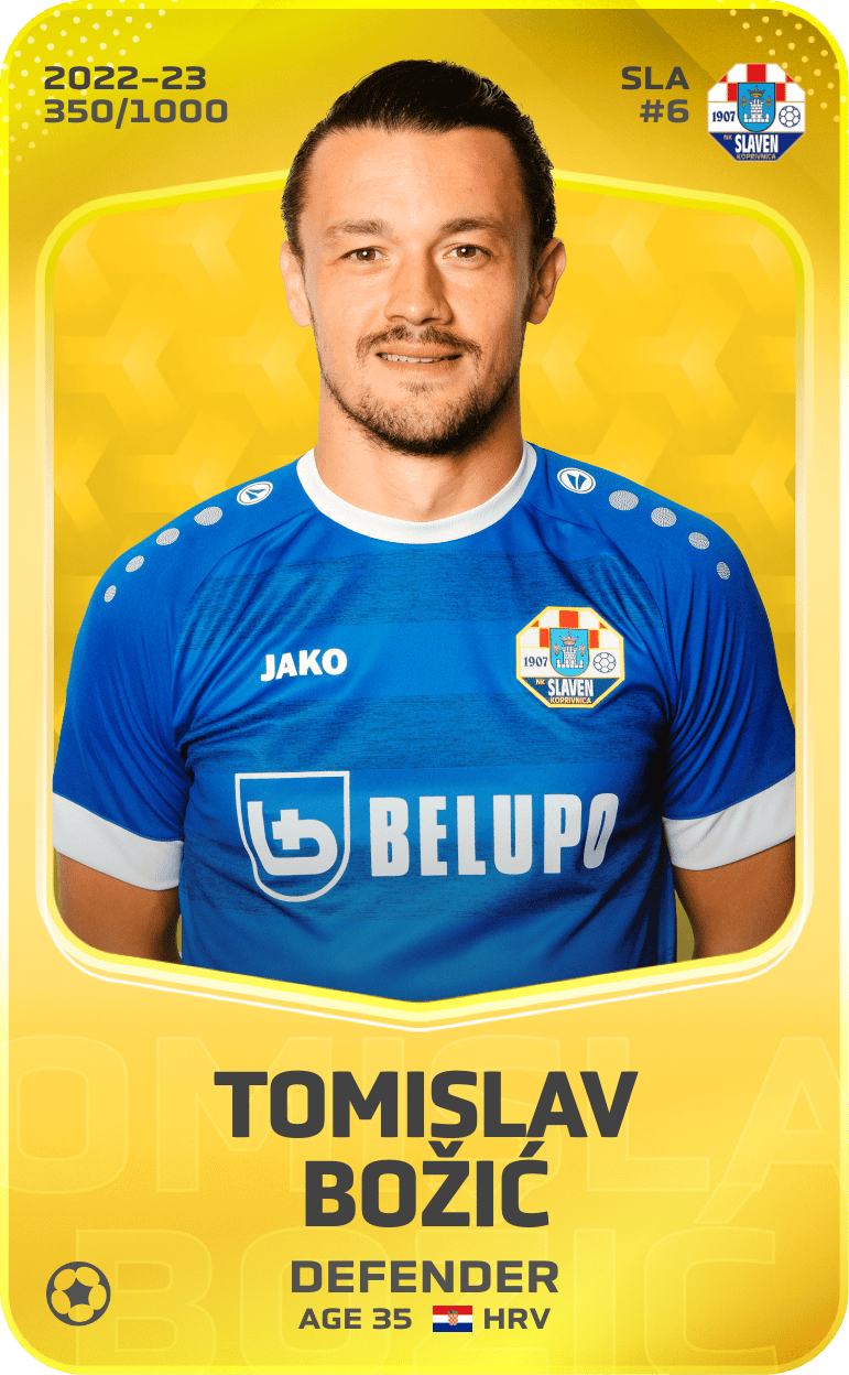 Tomislav Božić 2022-23 • Limited 350/1000