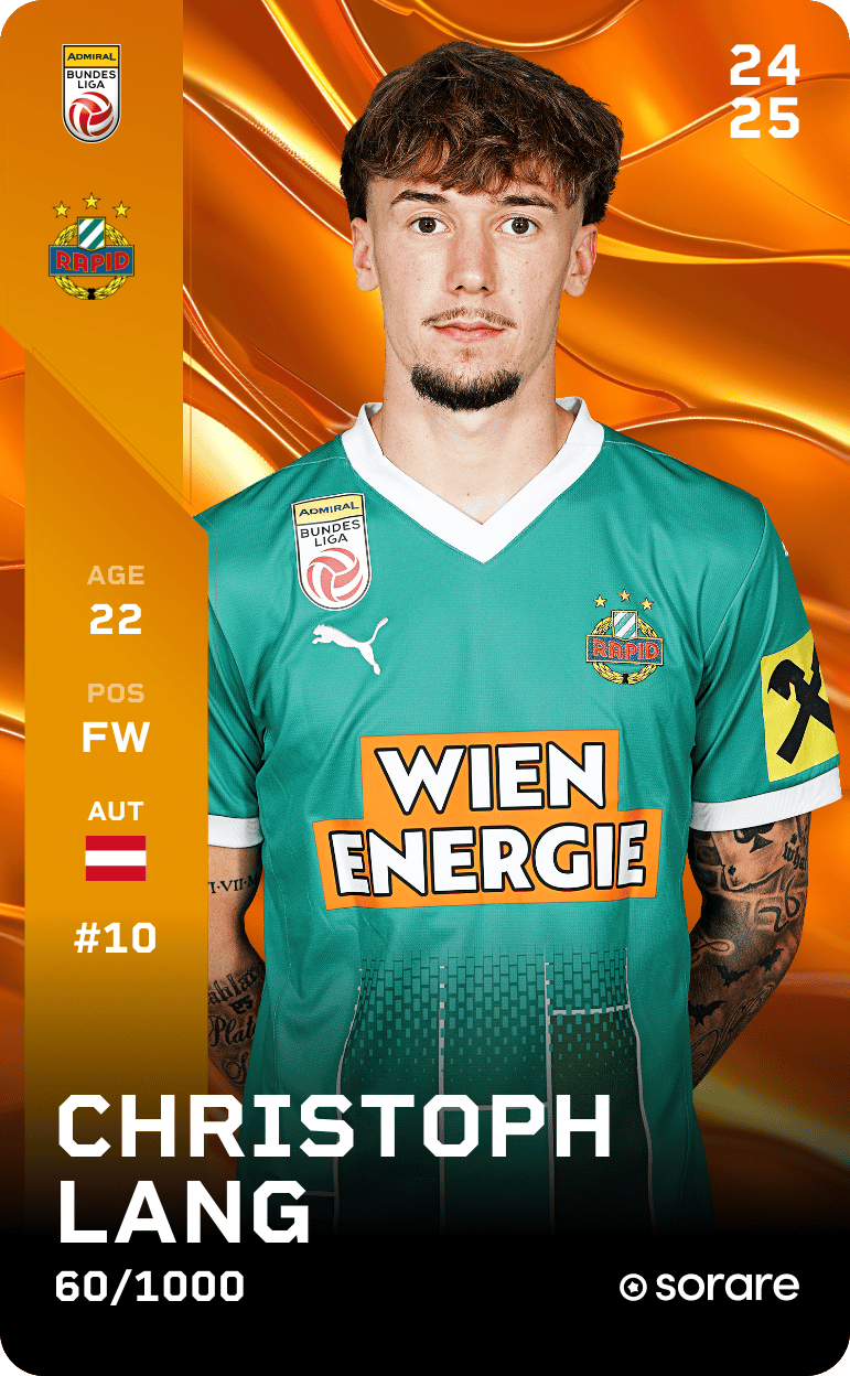 Christoph Lang 2024-25 • Limited 60/1000