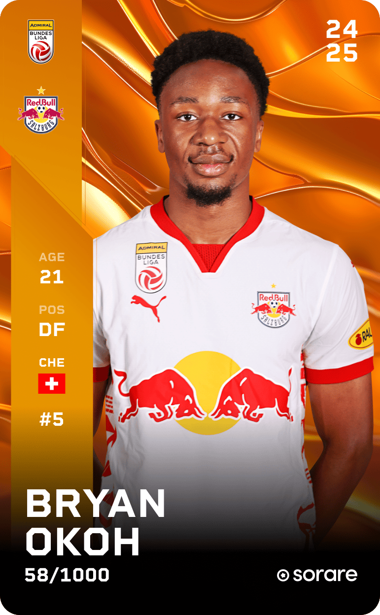 Bryan Okoh 2024-25 • Limited 58/1000