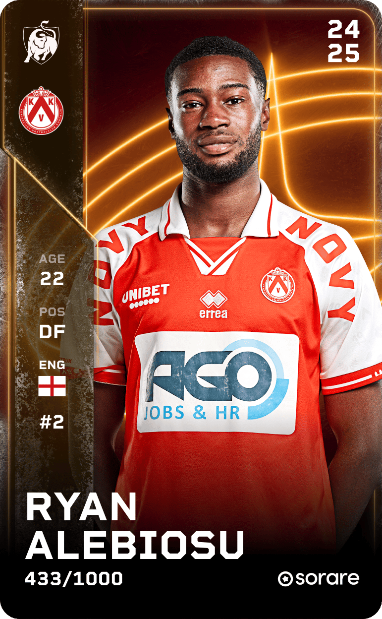 Ryan Alebiosu 2024-25 • Limited 433/1000