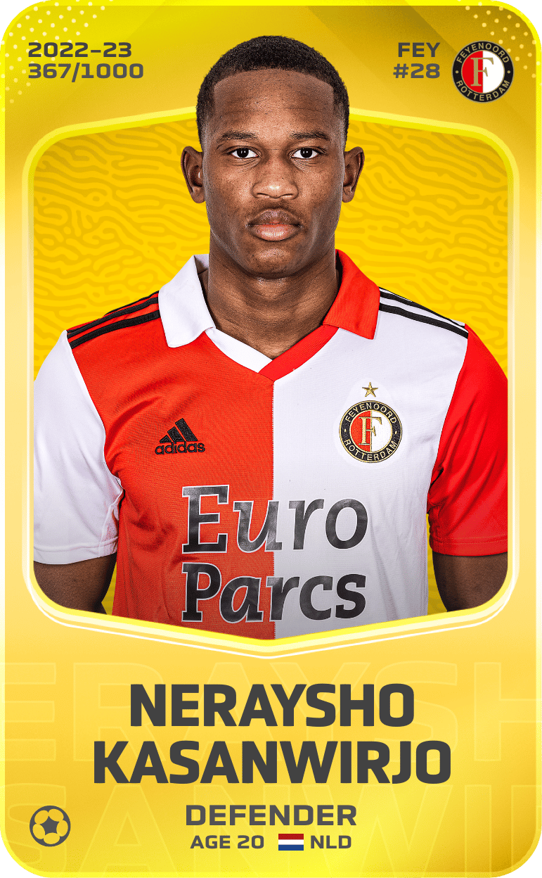 Neraysho Kasanwirjo 2022-23 • Limited 367/1000