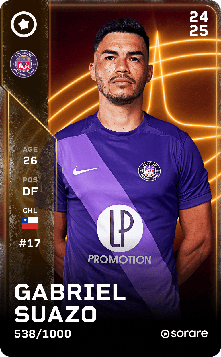 Gabriel Suazo 2024-25 • Limited 538/1000