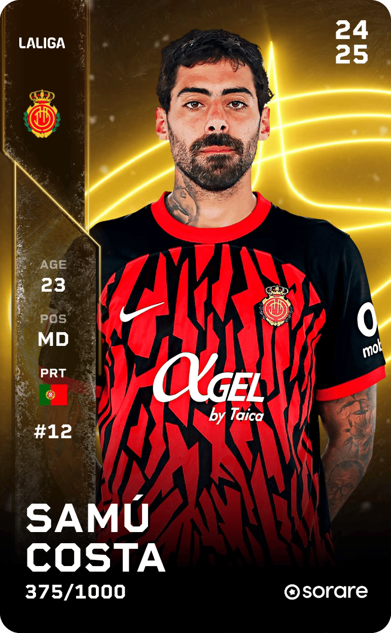 Samú Costa 2024-25 • Limited 375/1000