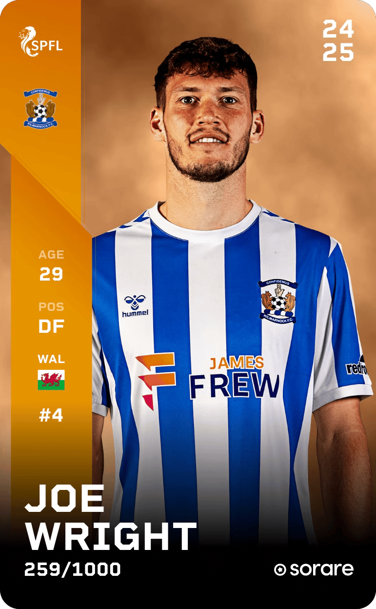 Joe Wright 2024-25 • Limited 259/1000