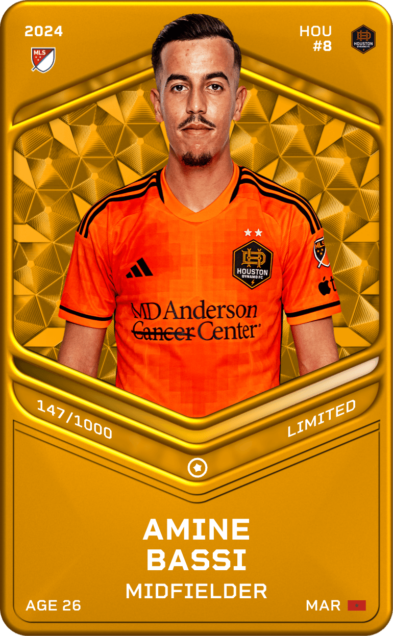 Amine Bassi 2024-25 • Limited 147/1000
