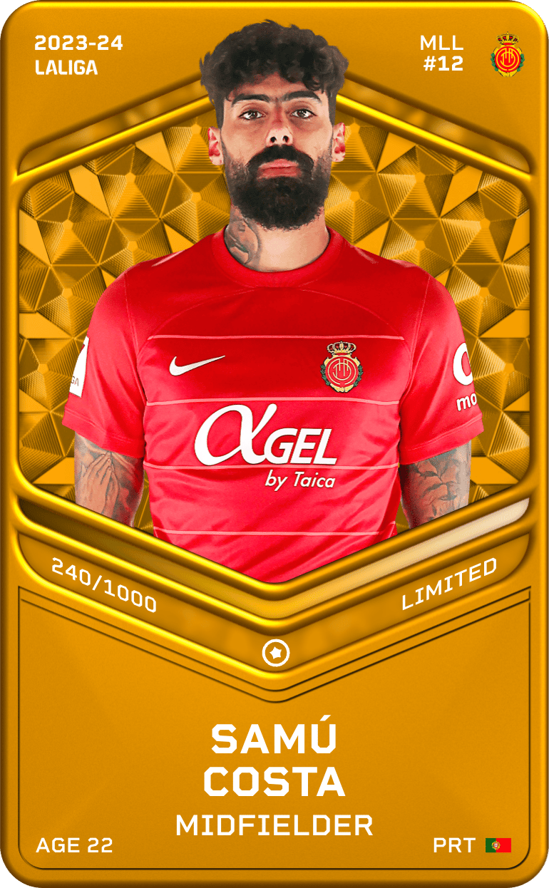 Samú Costa 2023-24 • Limited 240/1000