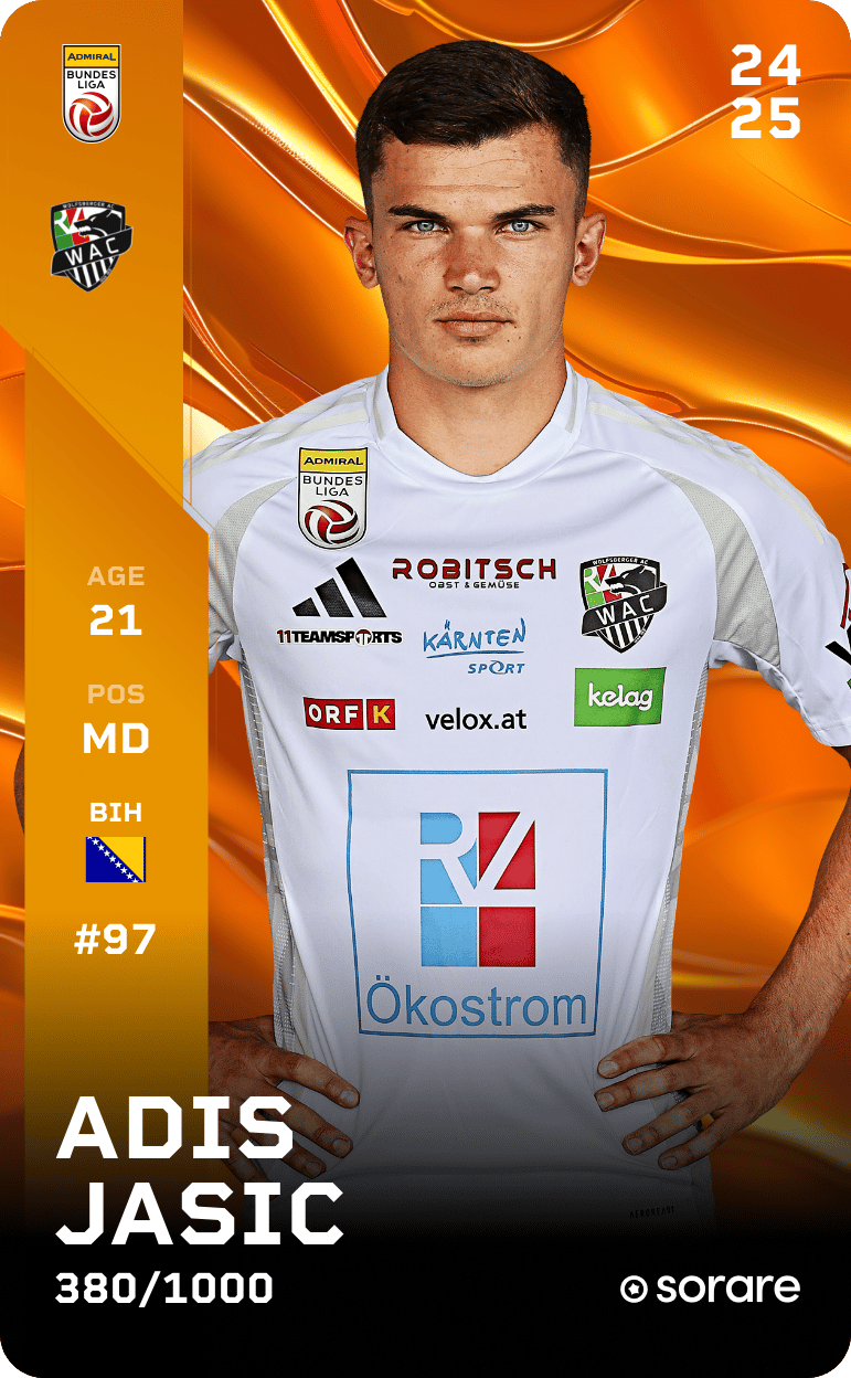 Adis Jasic 2024-25 • Limited 380/1000