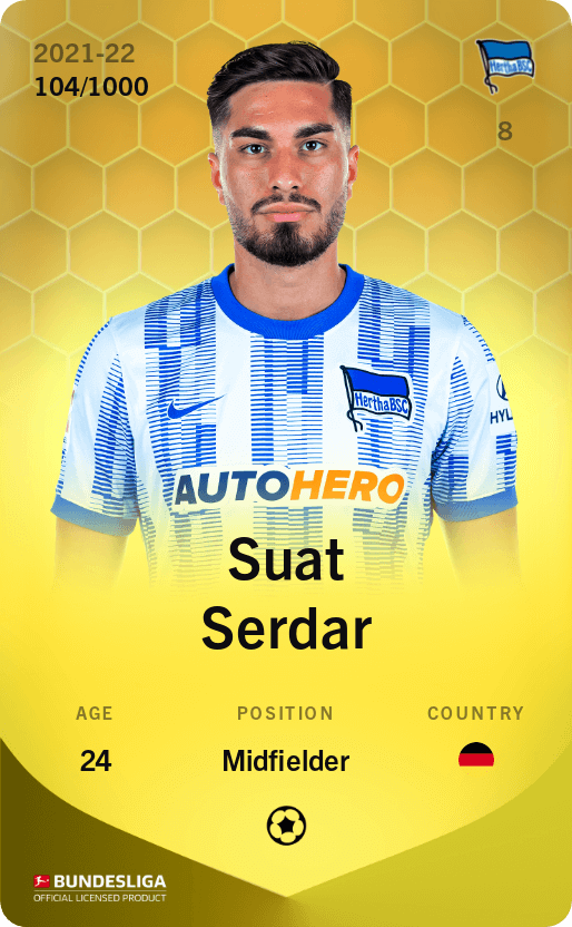 Suat Serdar 2021-22 • Limited 104/1000