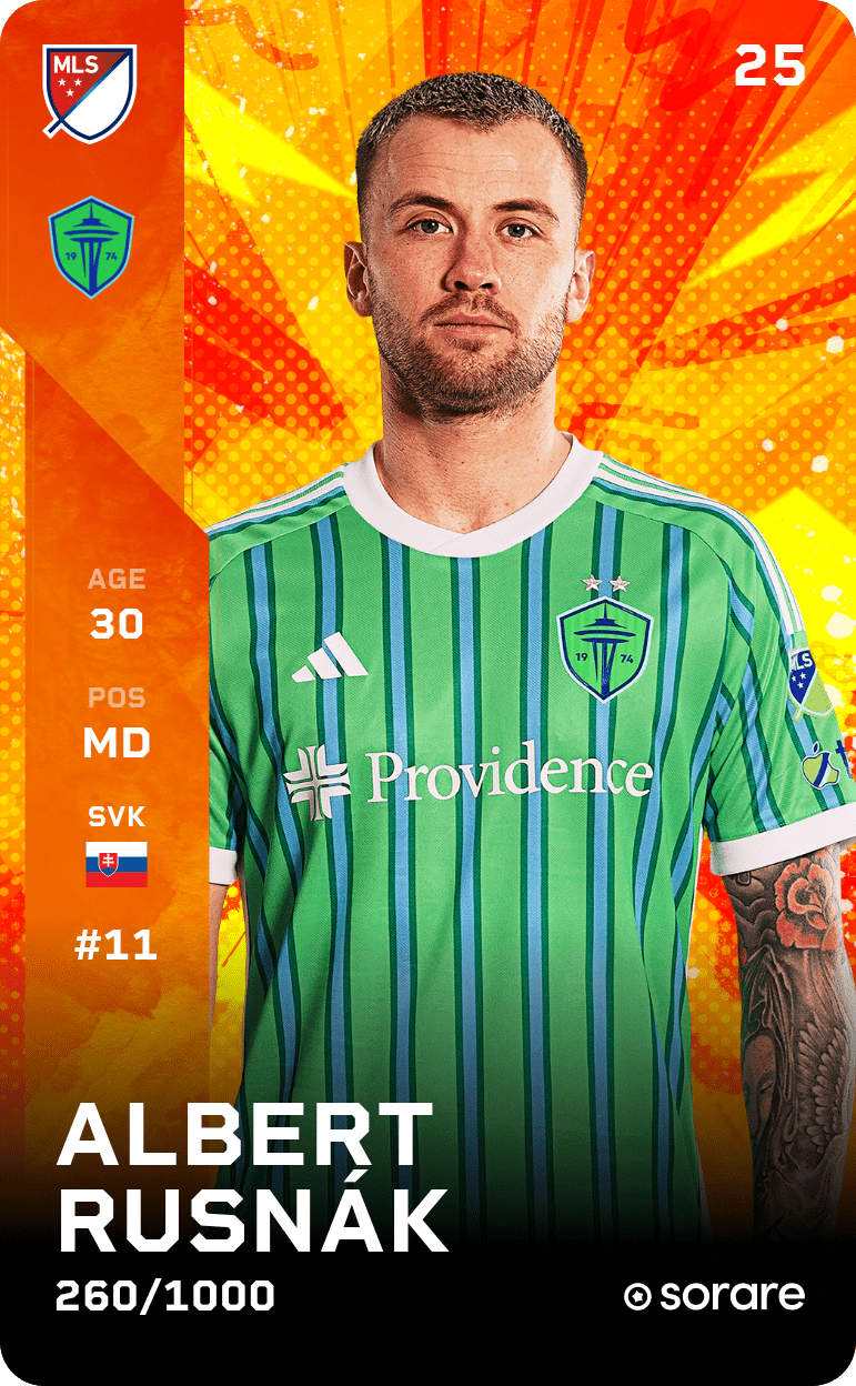 Albert Rusnák 2025-26 • Limited 260/1000