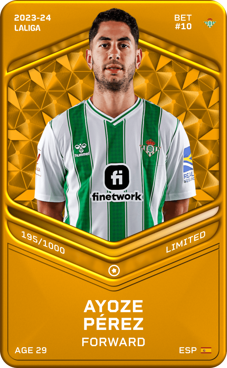 Ayoze Pérez 2023-24 • Limited 195/1000