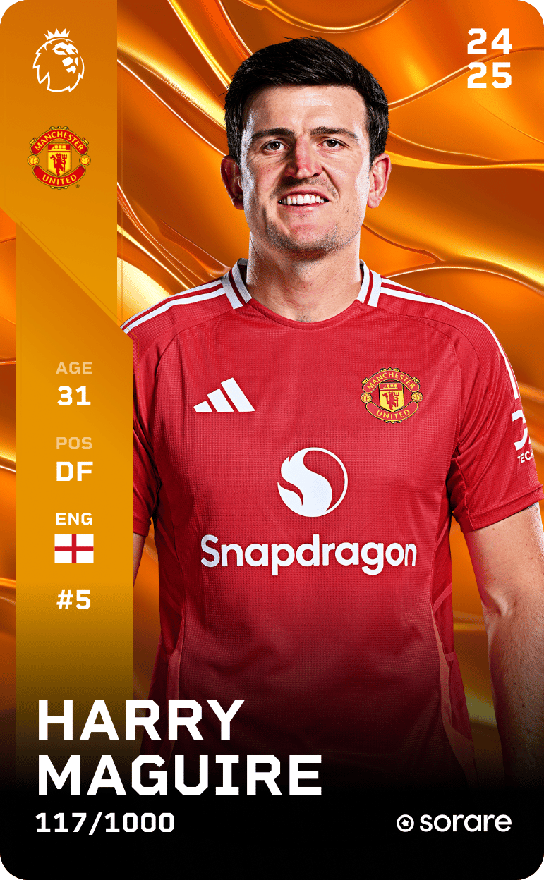 Harry Maguire 2024-25 • Limited 117/1000