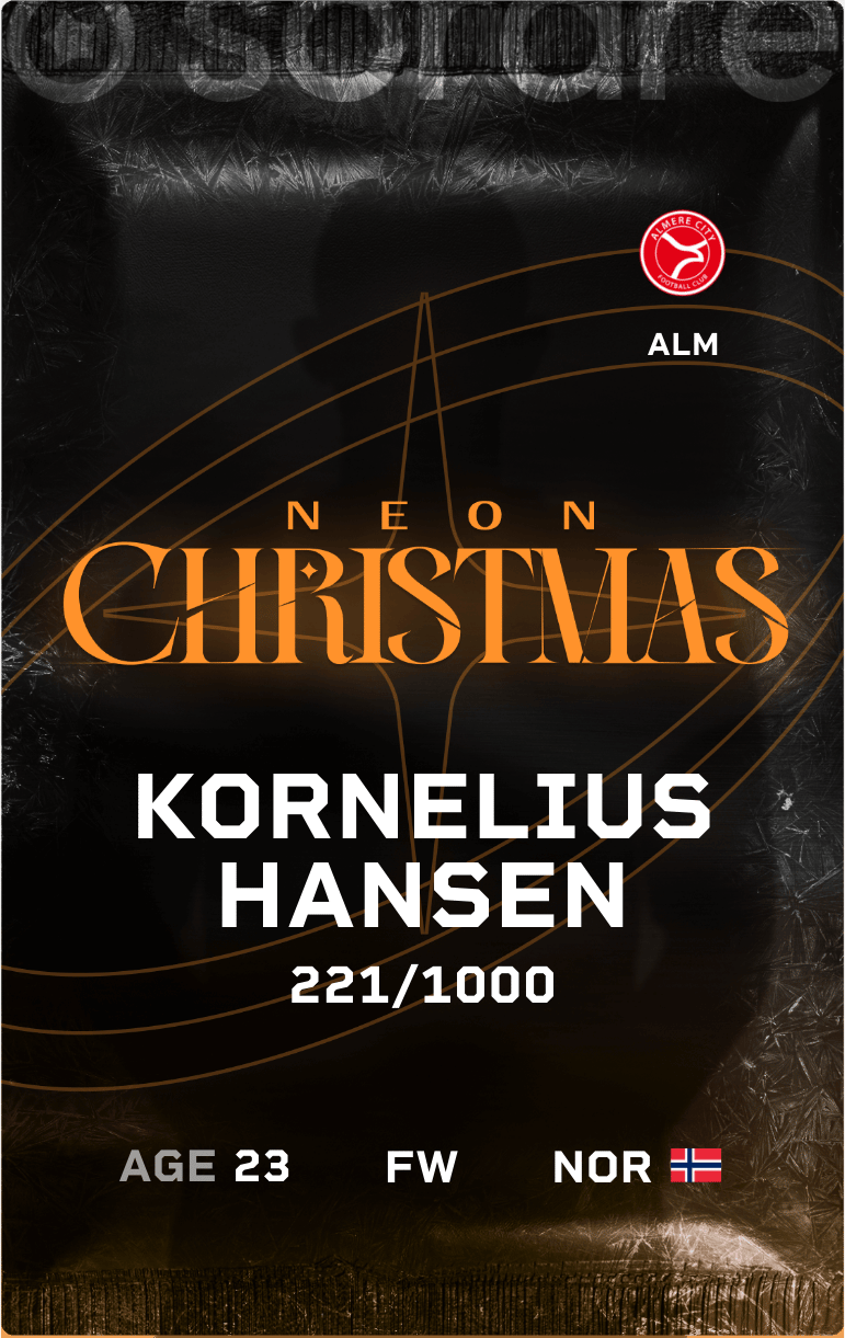 Kornelius Hansen 2024-25 • Limited 221/1000