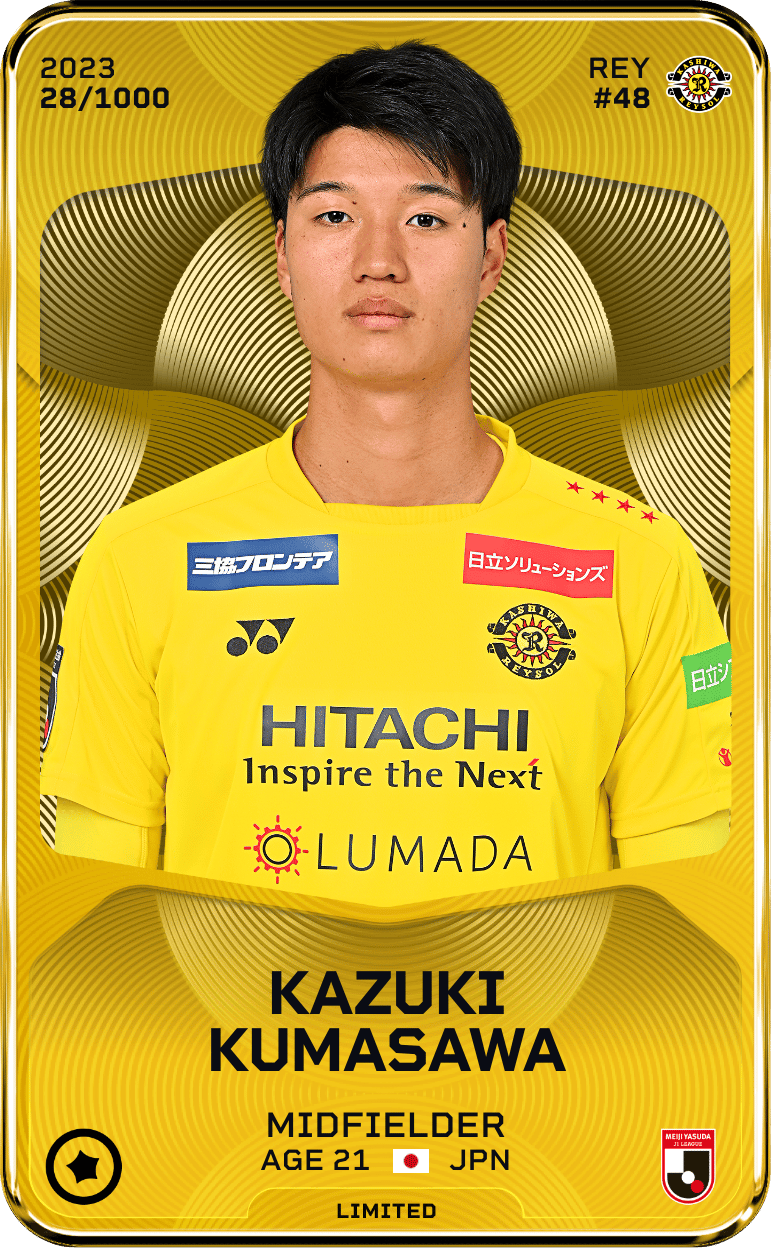 Kazuki Kumasawa 2023-24 • Limited 28/1000