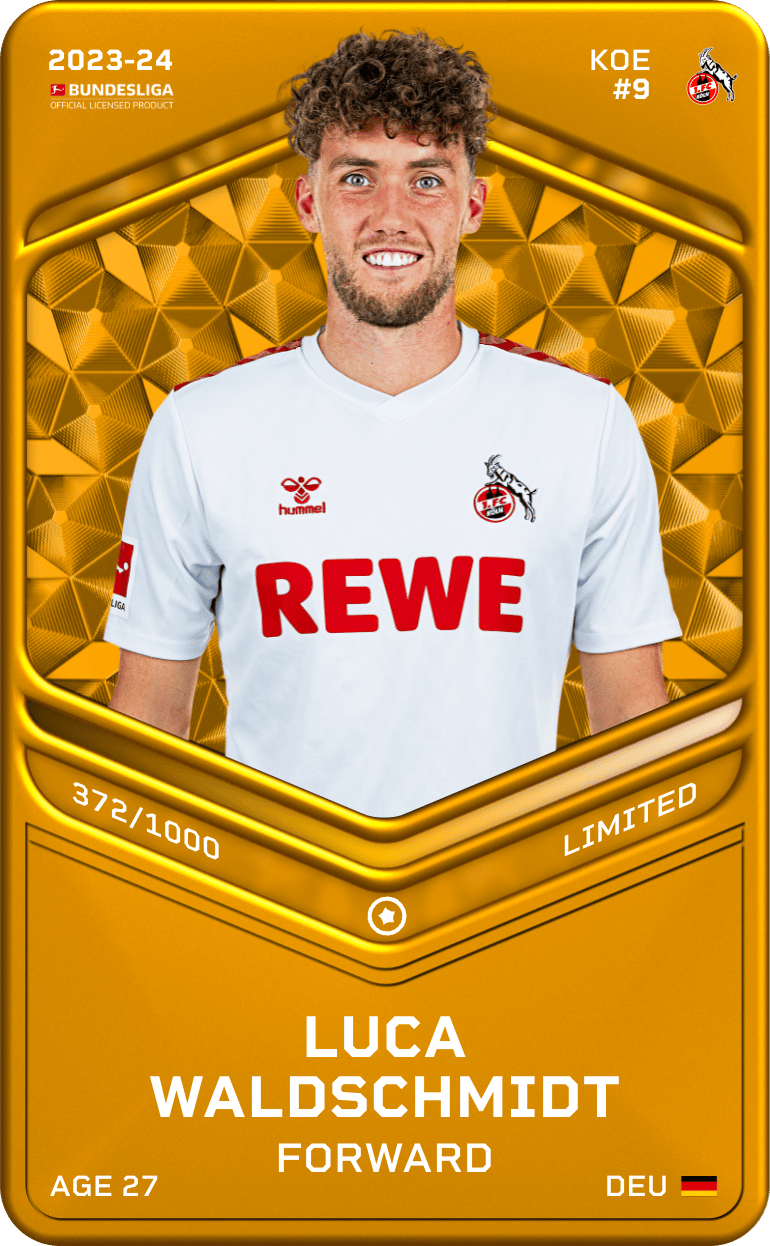 Luca Waldschmidt 2023-24 • Limited 372/1000