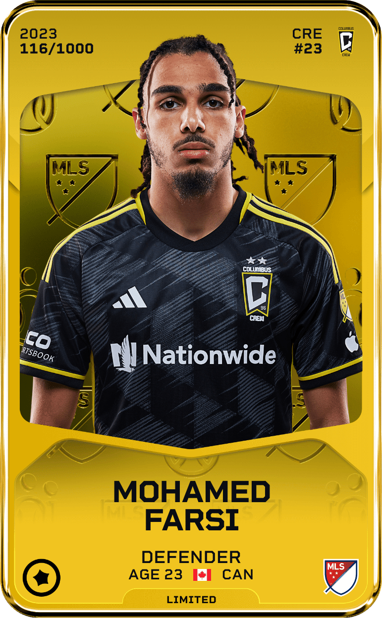 Mohamed Farsi 2023-24 • Limited 116/1000