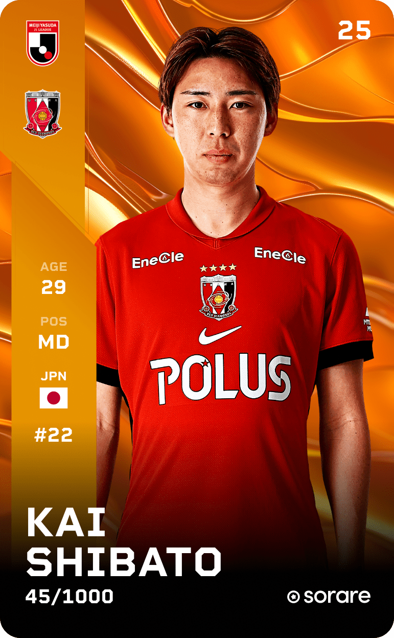 Kai Shibato 2025-26 • Limited 45/1000