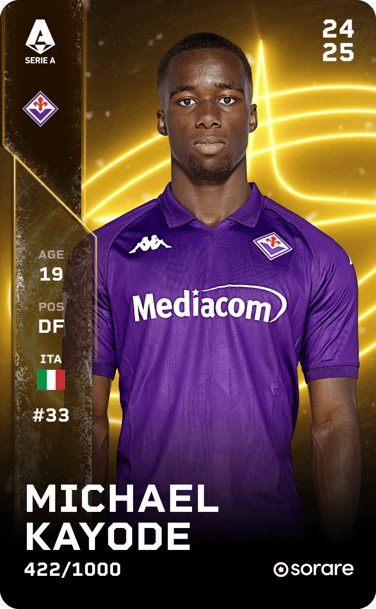 Michael Kayode 2024-25 • Limited 422/1000