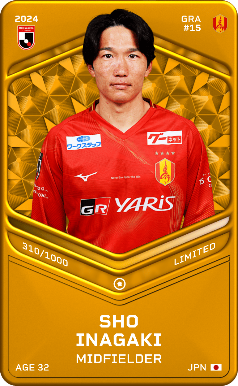 Sho Inagaki 2024-25 • Limited 310/1000